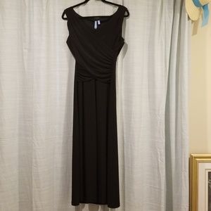 Black b-slim Maxi dress with built in shapewear.